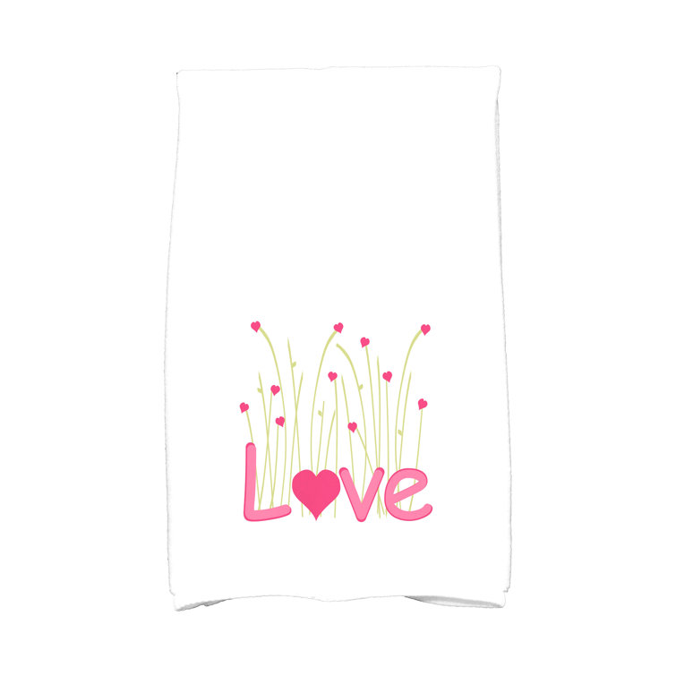 Valentine bathroom hand discount towels